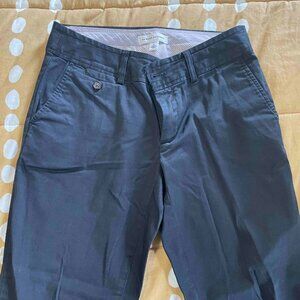 Banana Republic Black Capris - Straight Cut Stretch Size 2
